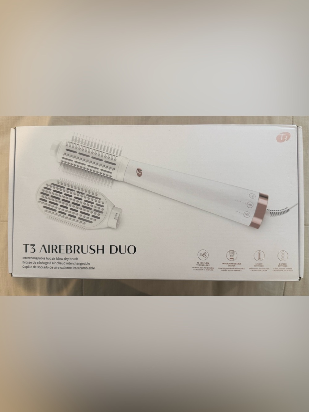T3 White Hot Air Styling Brush